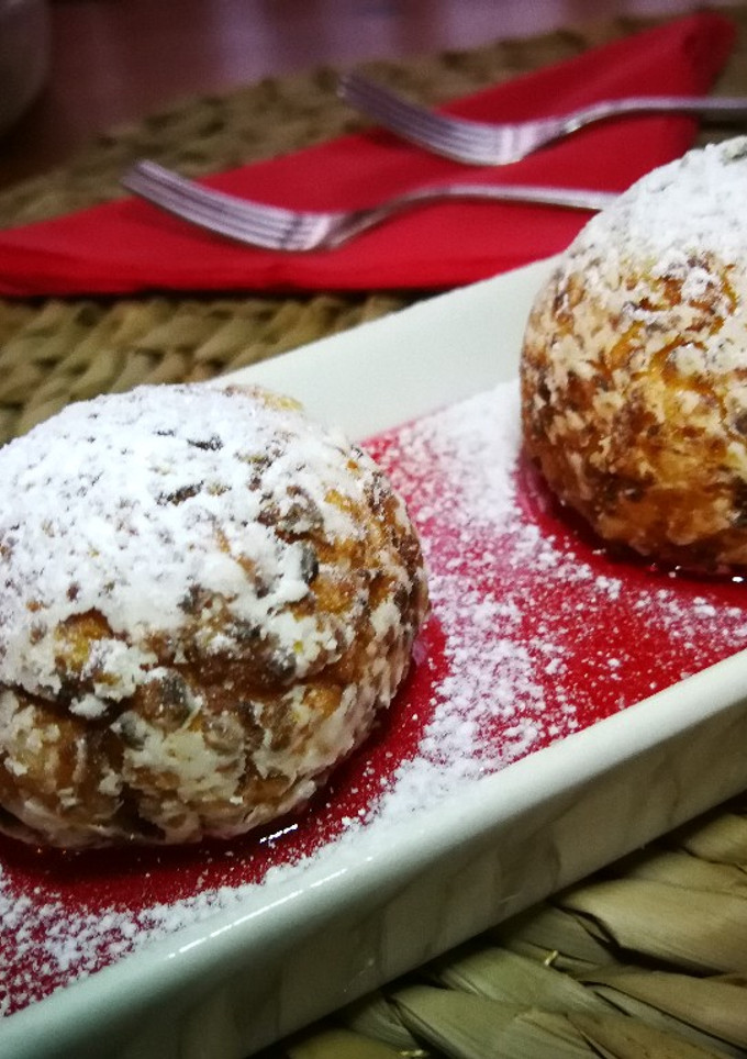 Una foto de Buñuelos de arroz para el día de San Valentín