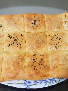 صورة لوصفة خبز بالزبادي بطريقة تانية 🍞👌