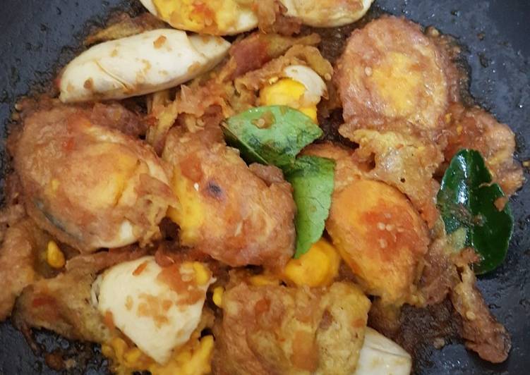 Telur bumbu bali sederhana