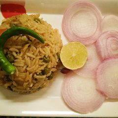 Veg pulav A picture of Veg pulav.