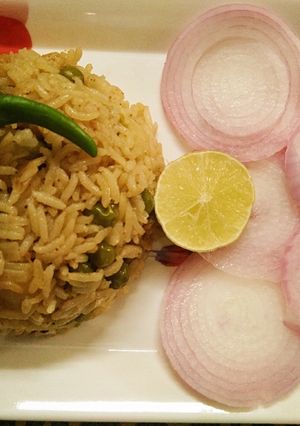 A picture of Veg pulav.