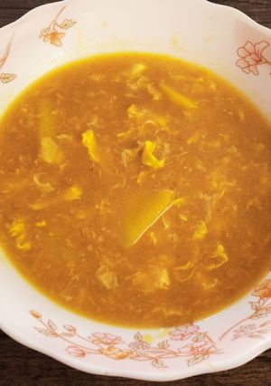 عکسی از دستور اشکنه تخم مرغ و سیب زمینی