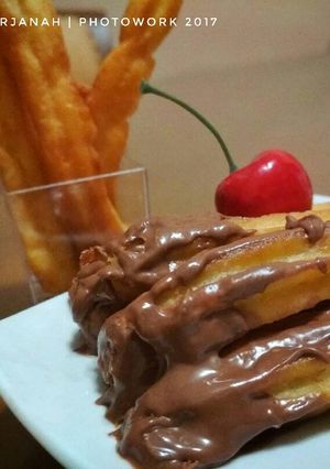 Foto resep Churros sederhana rumahan