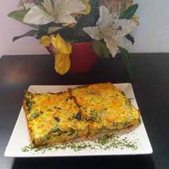 Una foto de Pastel de verduras