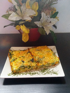 Una foto de Pastel de verduras