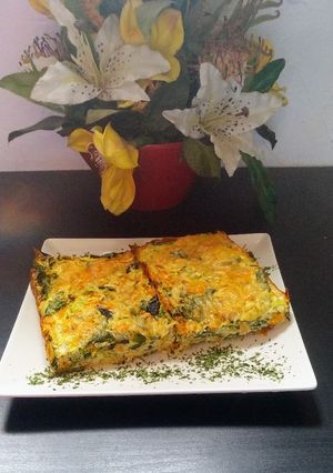 Una foto de Pastel de verduras