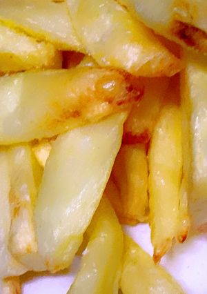 صورة لوصفة بطاطس بالقلايه الهوائية 🍟