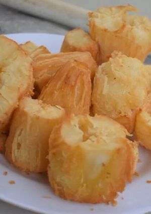 Foto resep Singkong goreng merekah