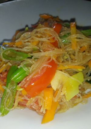 Foto resep Oseng mi putih sederhana