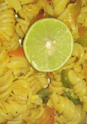 A picture of Veg pasta.