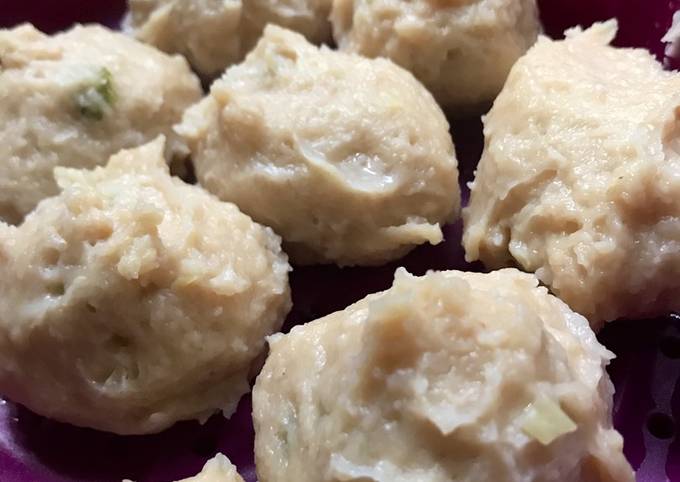 Resep Siomay Ayam Tanpa Kulit Pangsit Oleh Yessicatc Cookpad