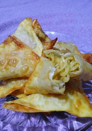 Foto resep Indomie goreng pangsit