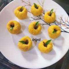 A picture of Peanut sweets(mithai).