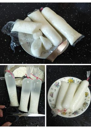 Foto resep Lontong plastik kukus (irit gas)