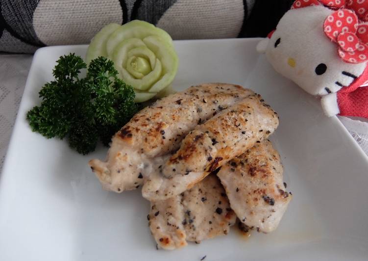 Cara Menghidangkan Easy Lazy Diet Brunch Menu: Chicken Munière Kekinian