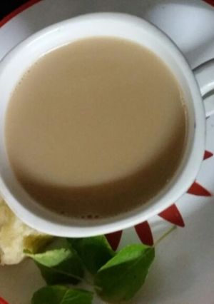 A picture of Ginger and jaggery tea.