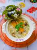 Vegetarian Banh Canh with Wheat Noodles