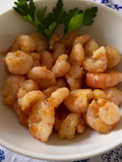 Una foto de Gambas al ajillo