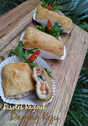 Foto resep Risoles Ragout Daging Keju