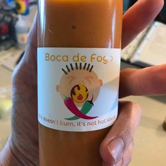 A picture of Poquito Picante Hot Sauce by Boca de Fogo.