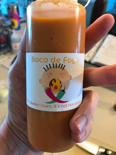 A picture of Poquito Picante Hot Sauce by Boca de Fogo.