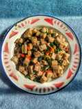 Tumis Tempe Menjes Kacang Panjang