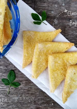Foto resep Classic sweet dry bread/ bagelen manis