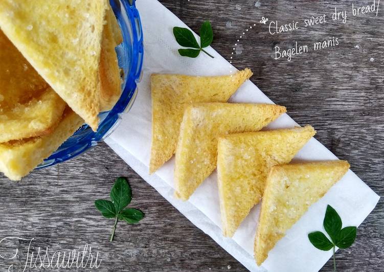 Langkah Mudah untuk Memasak Classic sweet dry bread/ bagelen manis yang Lezat