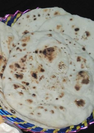 A picture of Til walay Naan on tawa.
