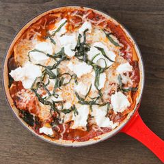 A picture of Skillet Veggie Lasagna.