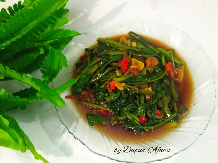 Resep Tumis Kangkung Saos Tiram yang Bikin Ngiler