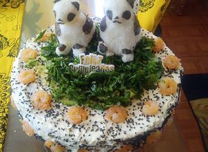 Una foto de Torta de sushi