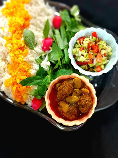 عکسی از دستور 🌸خورشت شوید باقالی با گوشت قلقلی🌸