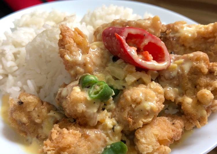 Step-by-Step Guide to Make Ultimate Chicken with salted egg sauce