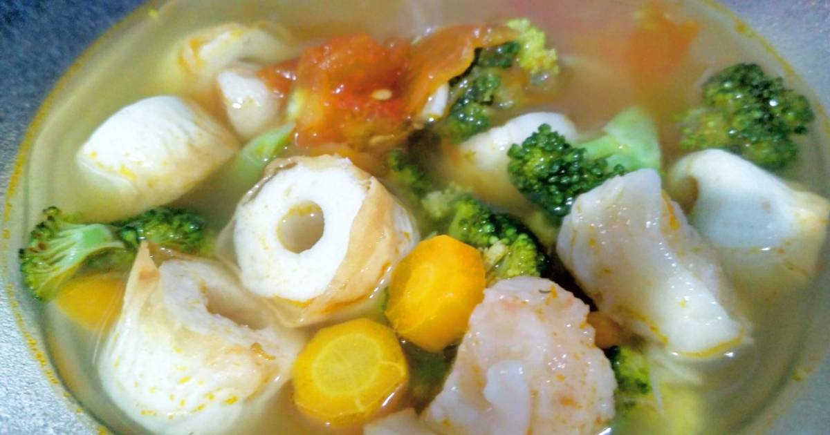 Resep Sop Baso Seafood Vege Oleh Windy Pratiwi Cookpad