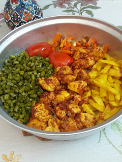عکسی از دستور خوراک مرغ