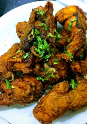 A picture of Chicken fry.