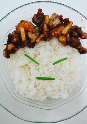 Foto resep Nasi ayam bakmi GM kw