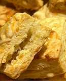 Scones de queso con curry y otros