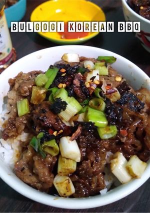 Foto resep Nasi Bulgogi Korean BBQ 🍖