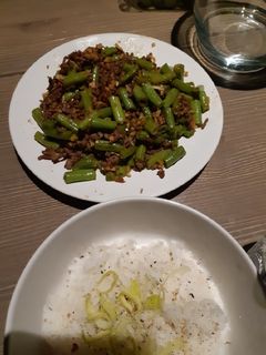 Foto resep Tumis buncis dan daging giling