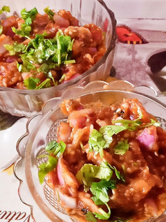 न्यू स्टाइल बैंगन का भरता(गुजरात की शान)(baingan ka bhartha recipe in hindi) रेसिपी मुख्य फोटो