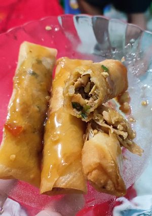 Foto resep Lumpia rebung+udang dan ayam