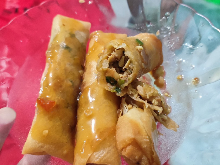 Anti Ribet, Membuat Lumpia rebung+udang dan ayam Rumahan