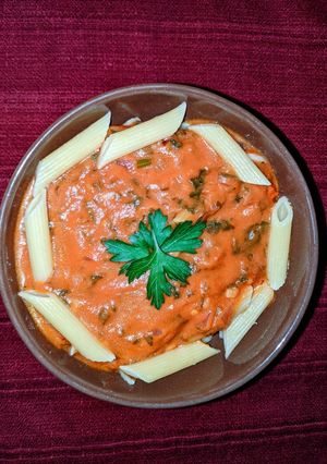 A picture of Penne alla Vodka.