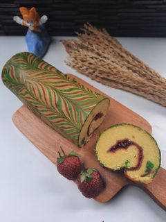Foto resep Bolu Gulung Batik