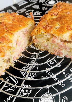 Une photo de Cake jambon olives