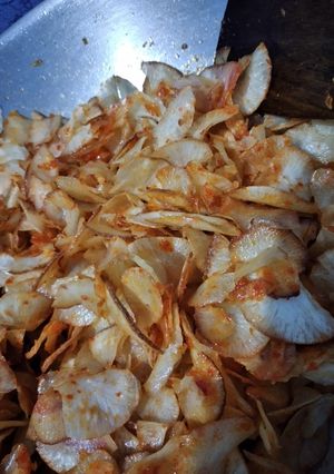 Foto resep Kripik singkong balado