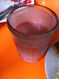 Una foto de Jugo de fresa