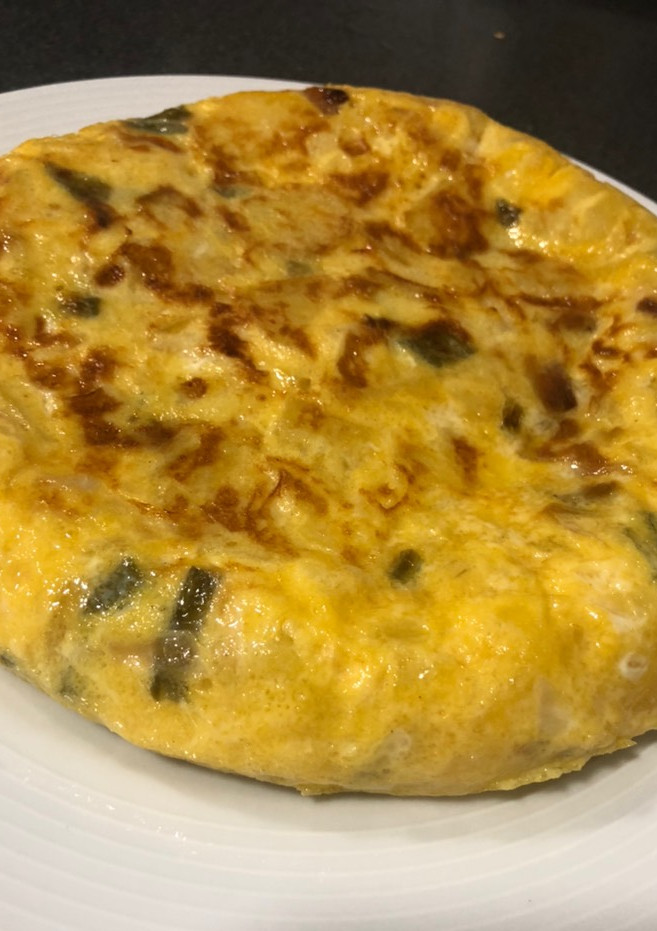 Una foto de Tortilla de patata con un toque